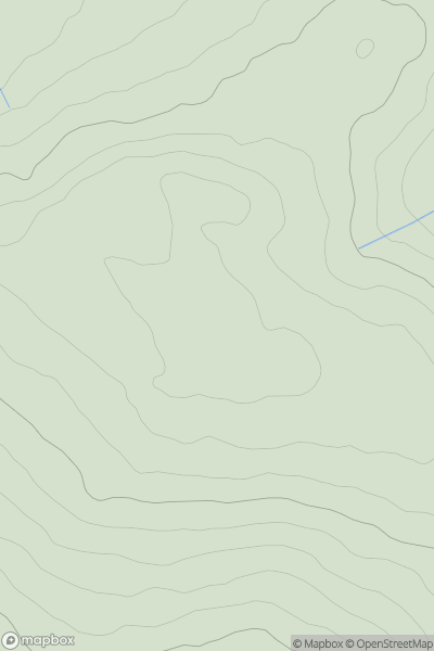 Thumbnail image for Ramsdown Hill [South West England] showing contour plot for surrounding peak